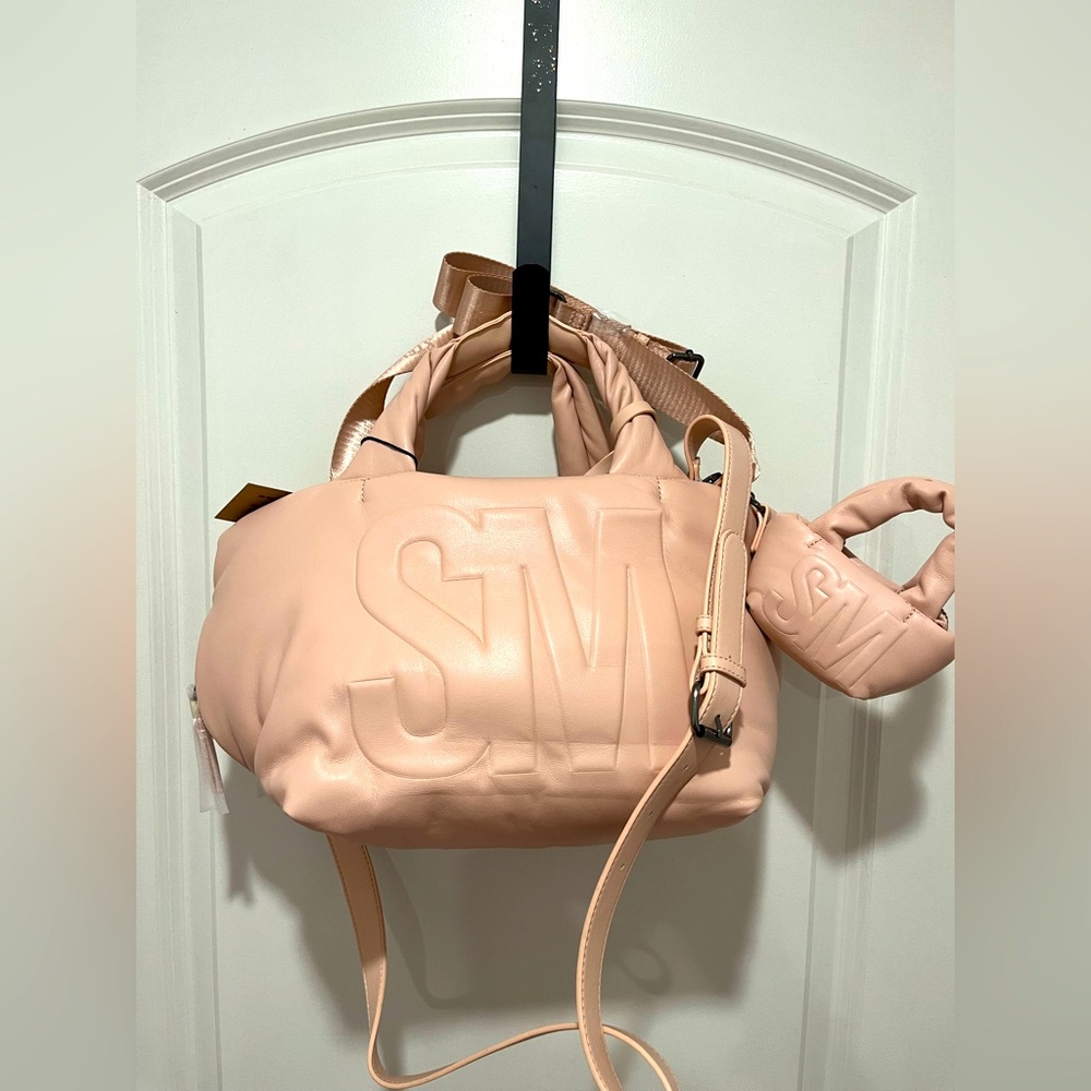 Soft butter leather bag; more of a light pink/peach color